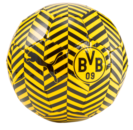 Puma Borussia Dortmund Fan Ball - Black/Cyber Yellow Balls - Third Coast Soccer