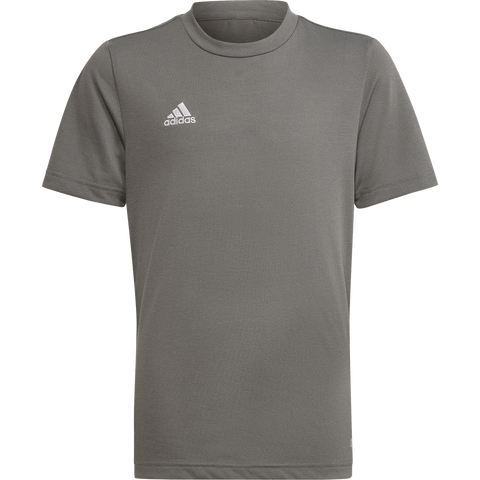 adidas Entrada 22 Polytee - Grey T-Shirts - Third Coast Soccer