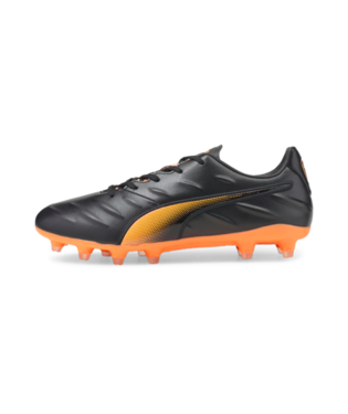 Puma King Pro 21 FG - Black/Neon Citrus Mens Firm Ground Mens 7 Black/Neon Citru - Third Coast Soccer