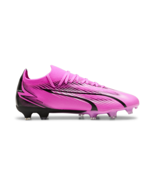 PUMA Ultra Match FG/AG - Poison Pink/White/Black Mens Footwear - Third Coast Soccer