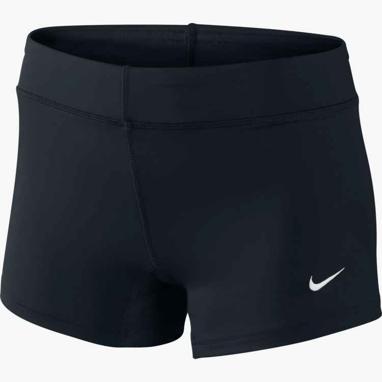 Nike Women's Volleyball Performance Game Short Shorts Team Black/White Womens XSmall - Third Coast Soccer