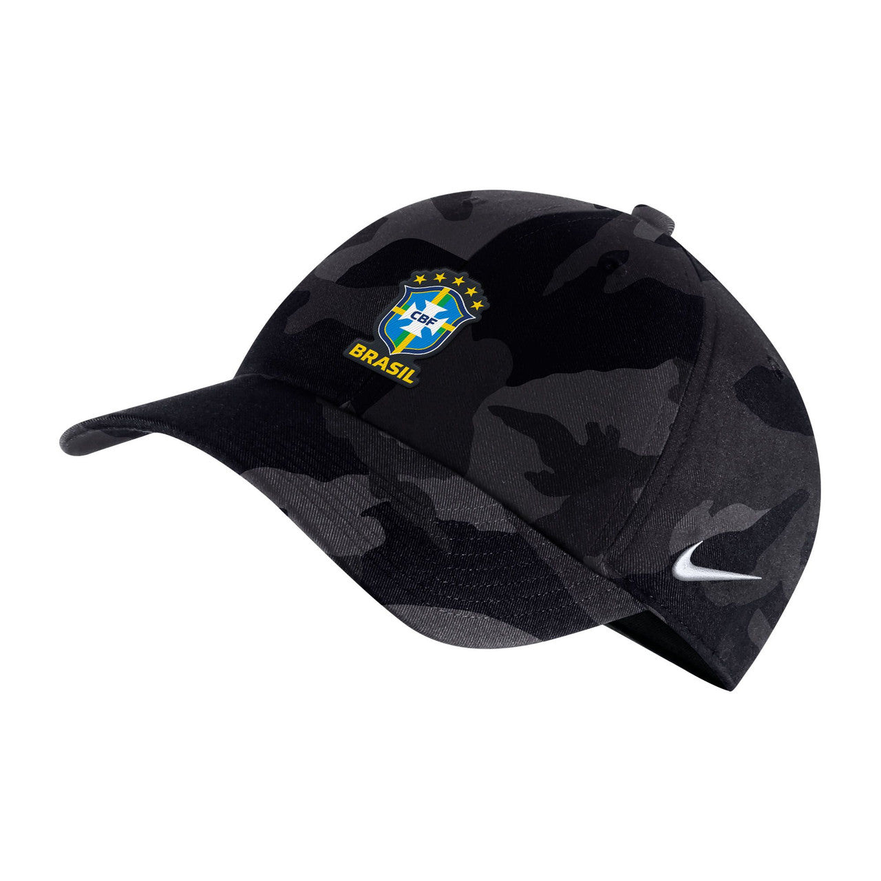 Nike Brazil Campus Cap - Black Camo Hats Black Camo - Third Coast Soccer