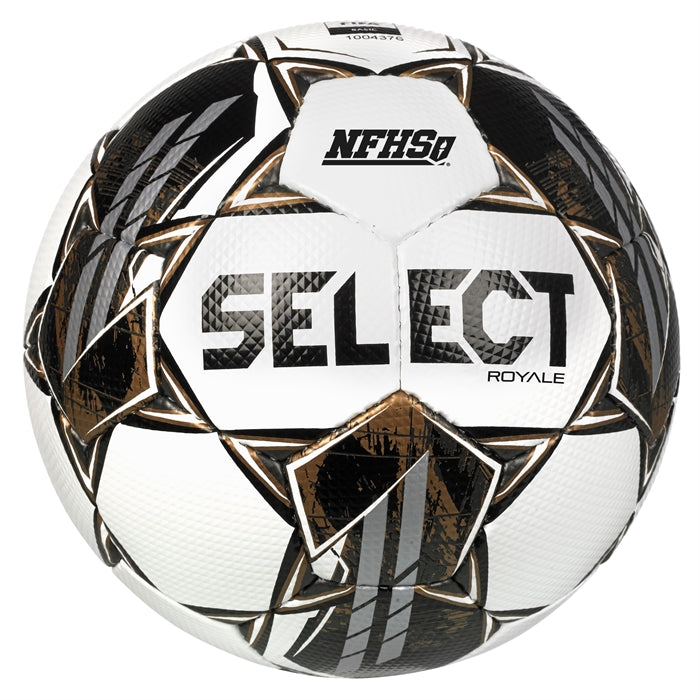 Select Royale NFHS V22 - White/Black Balls - Third Coast Soccer
