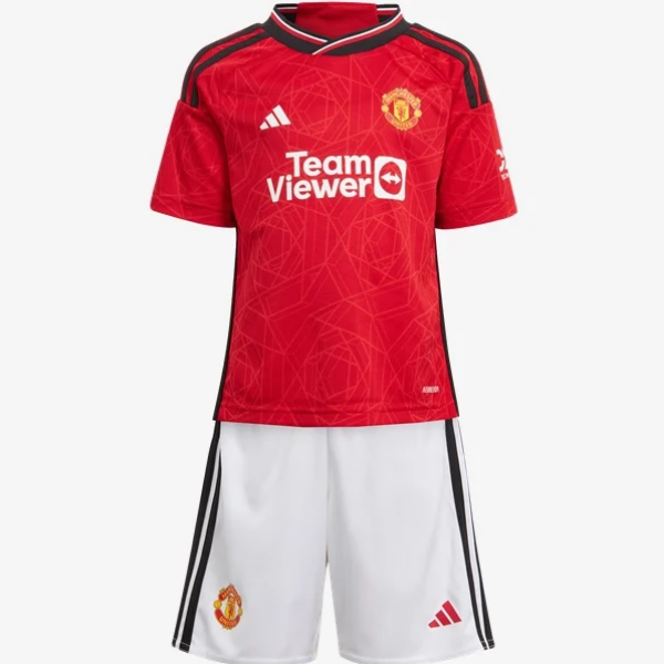 adidas Manchester United Home Mini Kit 23/24 Club Replica - Third Coast Soccer