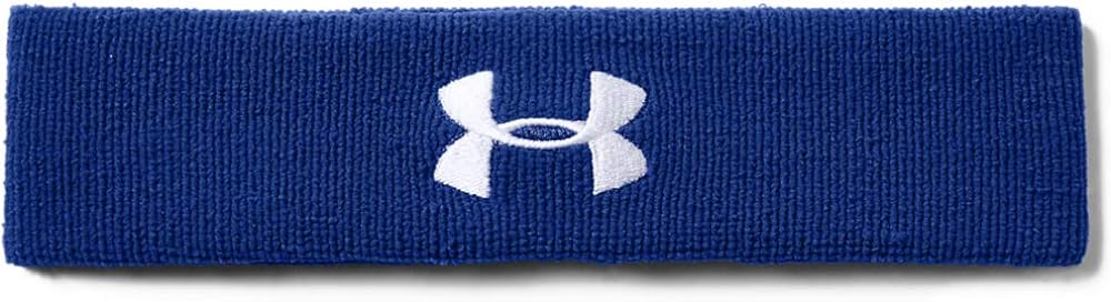 Under Armour Performance Headband - Royal/White Player Accessories - Third Coast Soccer