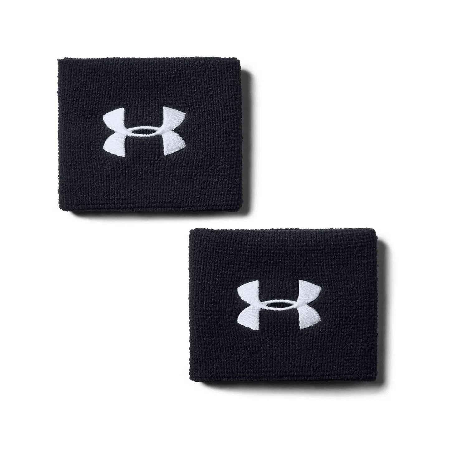 Under Armour Men's 3" Performance Wristband - Black/White Player Accessories - Third Coast Soccer
