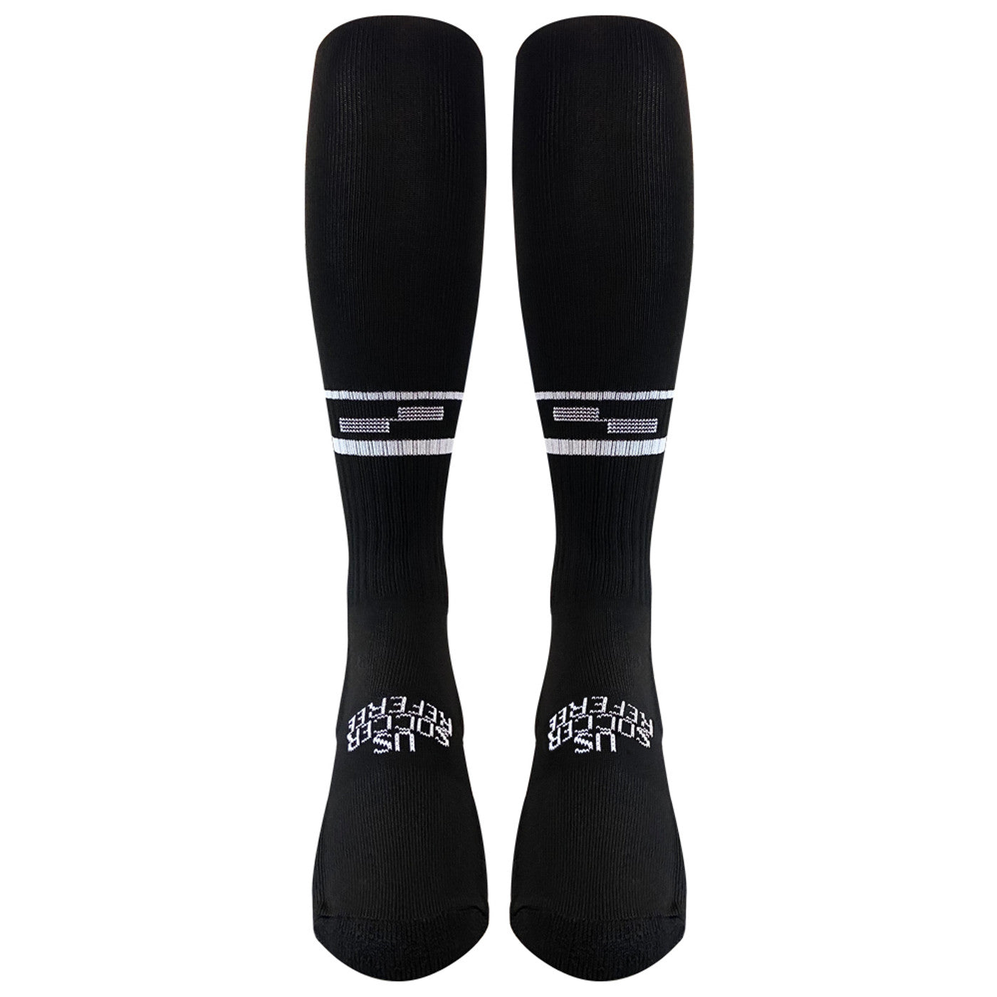 Official Sports Official U.S. Soccer Two Stripe Compression Sock Referee - Third Coast Soccer