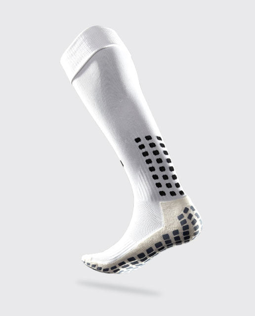 TRUsox Full Length Sock Socks White Medium - Third Coast Soccer