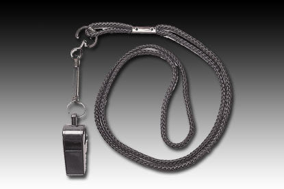 KwikGoal Whistle/Lanyard Pack Referee Accessories Black - Third Coast Soccer