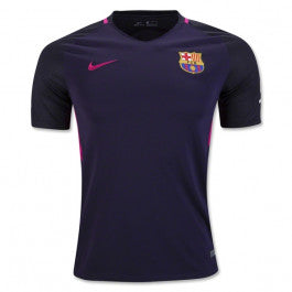 Nike Barcelona Away Jersey 16/17 Club Replica Purple Dynasty/Black/Vivid Pin Mens 2Xl - Third Coast Soccer