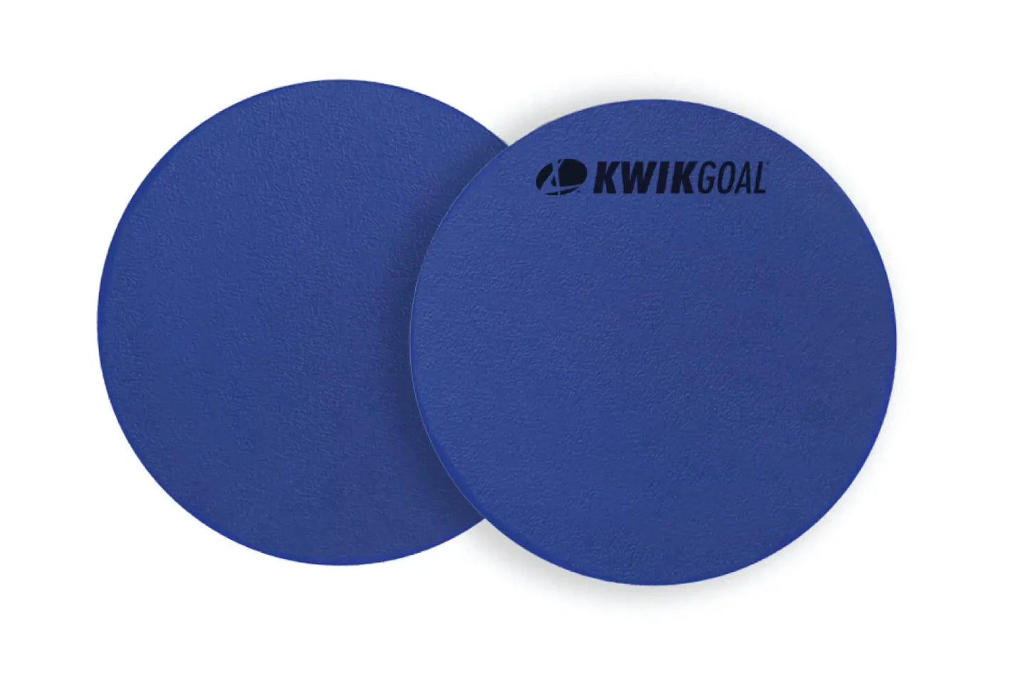 KwikGoal Flat Round Markers (Pack of 10) Coaching Accessories Royal - Third Coast Soccer