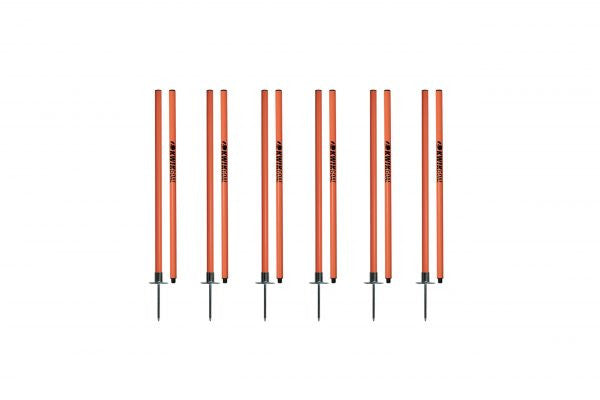 Kwik Goal Coaching Sticks 2 Go - Hi Vis Orange Coaching Accessories Hi Vis Orange - Third Coast Soccer