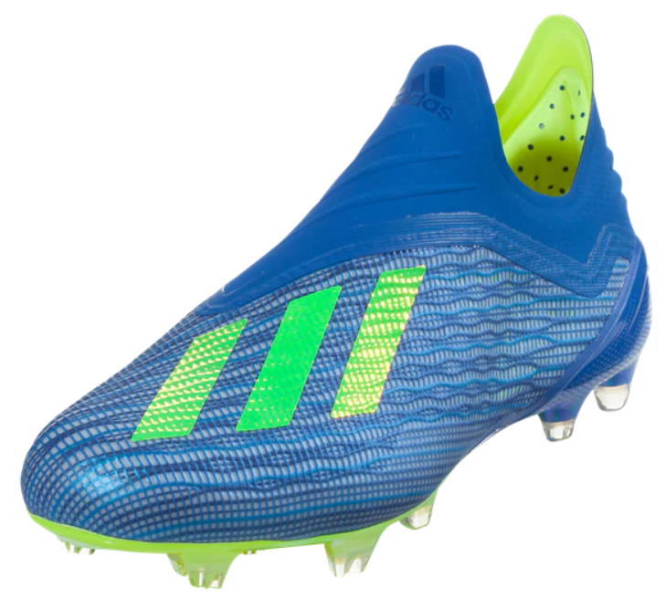 adidas X 18+ Purespeed Fg - Blue/Solar Yellow/Black Mens Firm Ground Emode/Emode/Emode Mens 6.5 - Third Coast Soccer