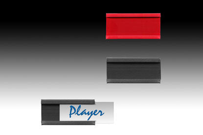 KwikGoal Player I.D. Magnets - Small Coaching Accessories Red 12 Pack - Third Coast Soccer