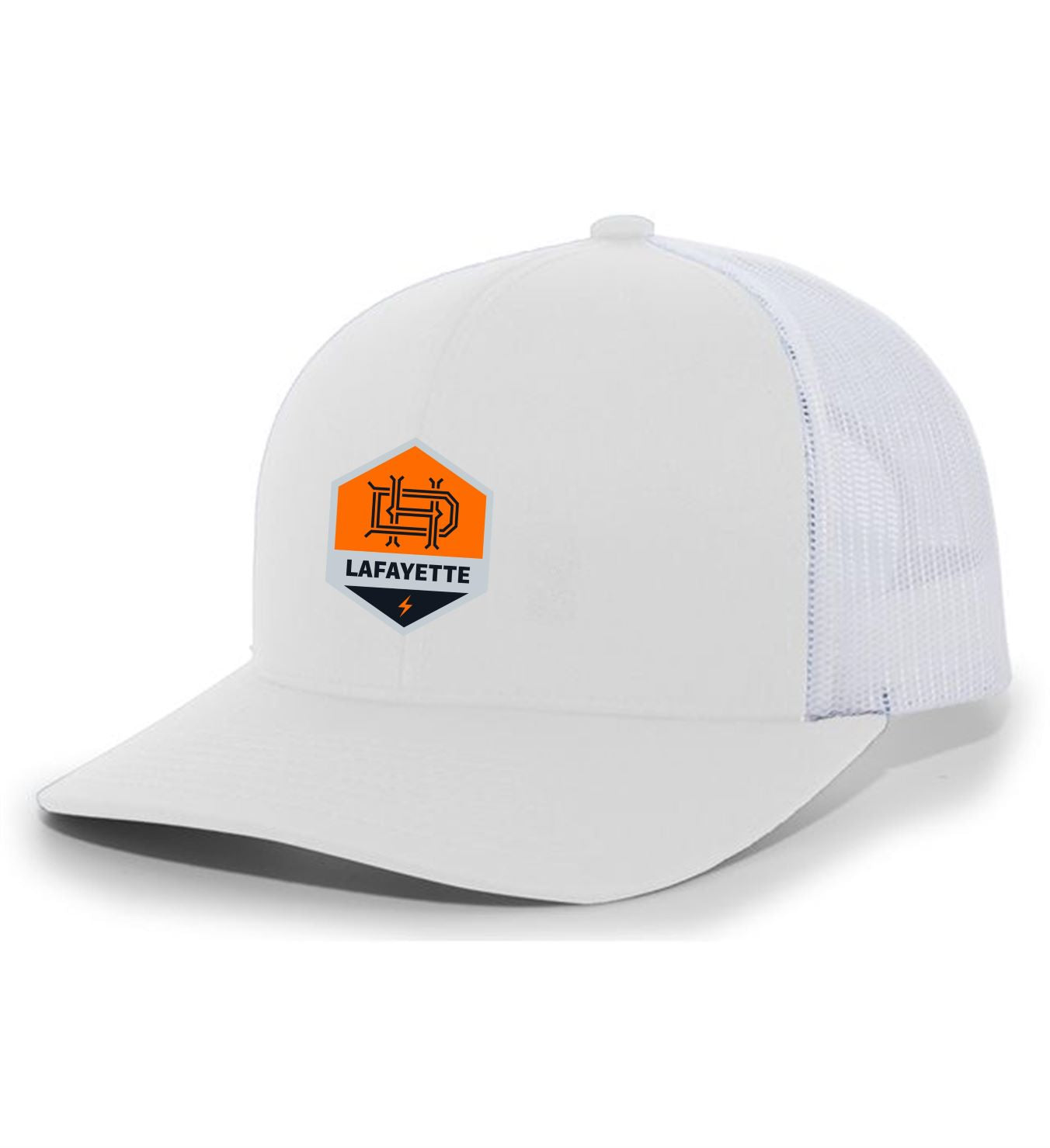 TCS Dynamo Juniors Trucker Hat Hat White/White Full Color Patch - Third Coast Soccer