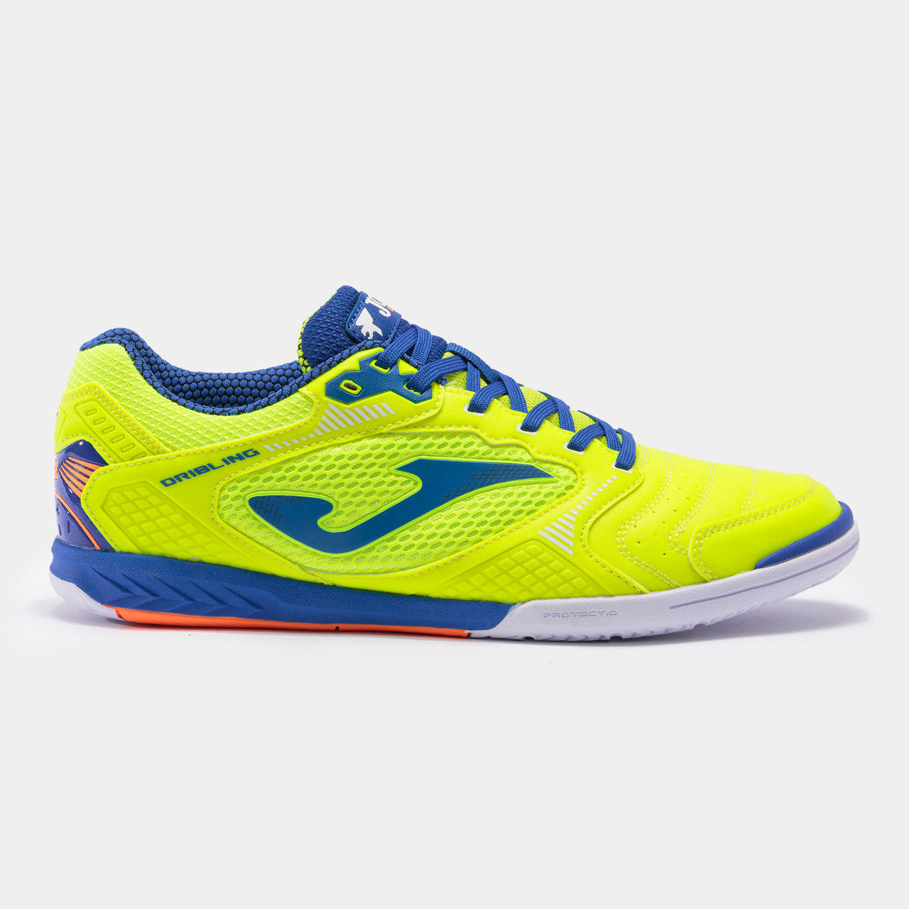 Joma Dribling Indoor - Lemon Fluor/Royal Mens Footwear Lemon Fluor/Royal Mens 6 - Third Coast Soccer