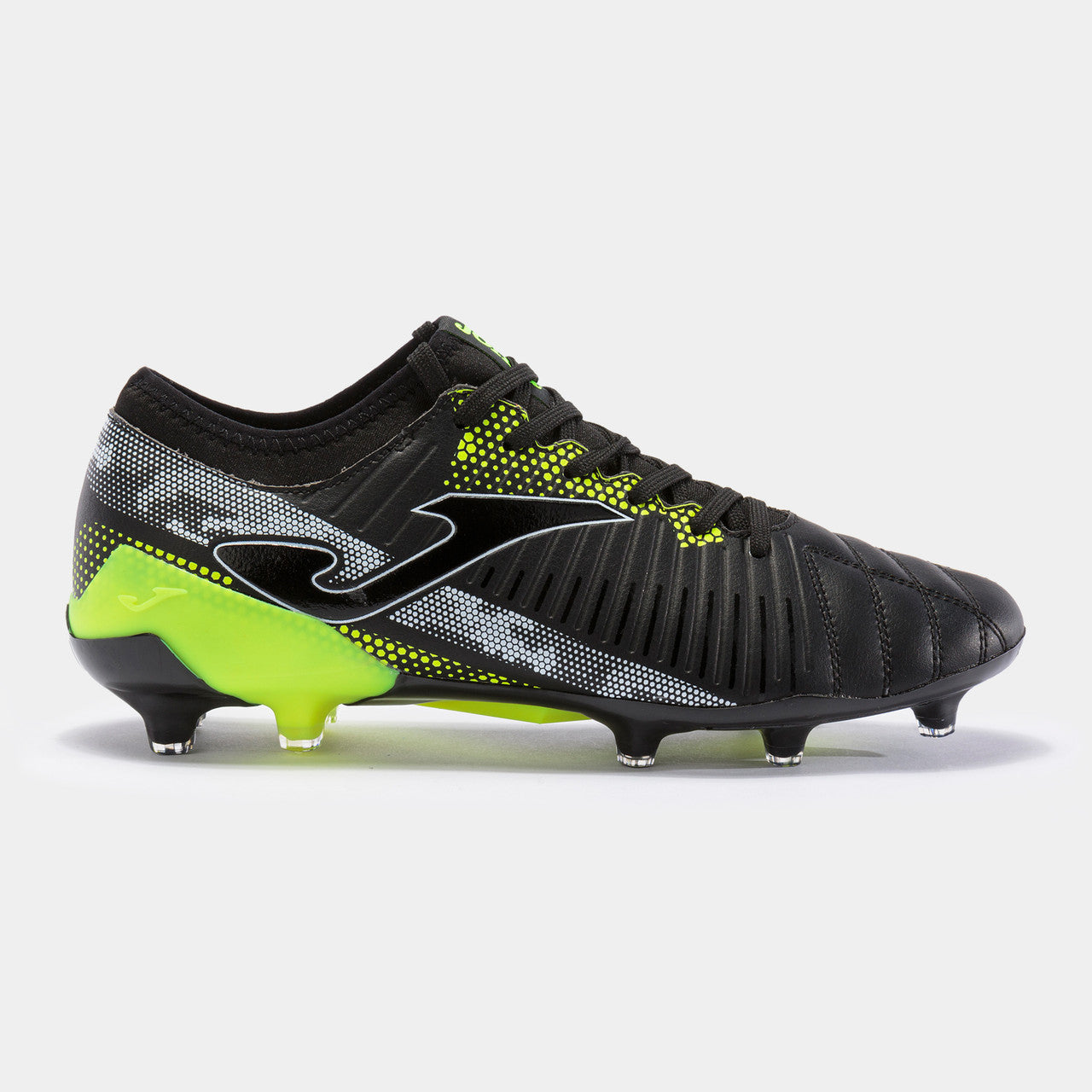 Joma Propulsion Cup FG - Black/Lemon Fluor/White Mens Footwear Black/Lemon Mens 8 - Third Coast Soccer