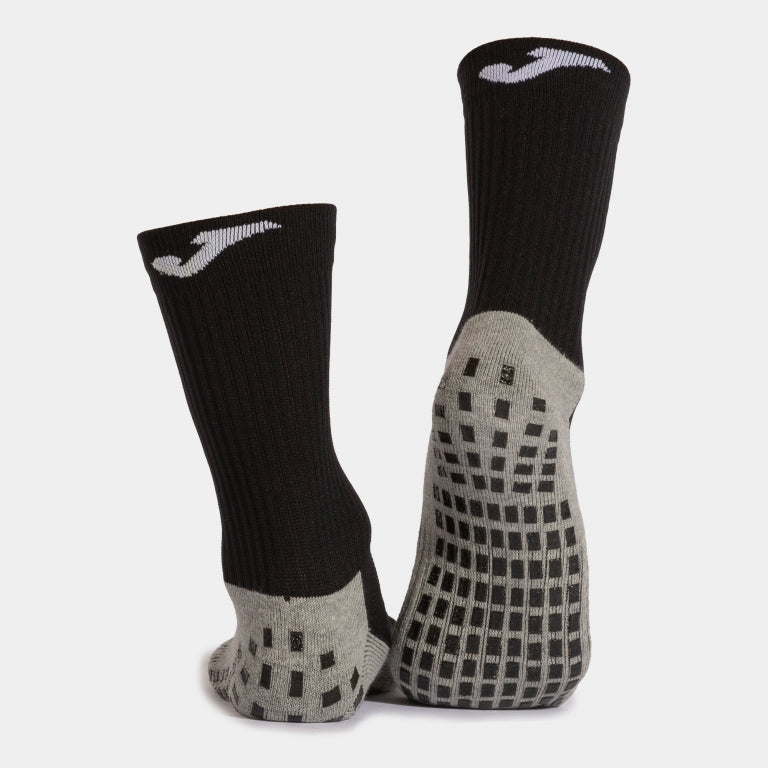 Joma Anti-Slip Grip Socks - Black Socks - Third Coast Soccer