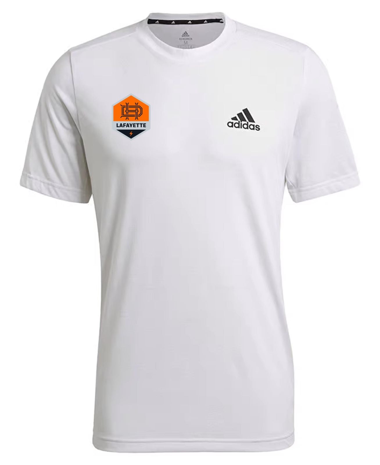 adidas Dynamo Lafayette Feelready T-Shirt - White Dynamo Jr Lafayette Spiritwear White Mens X-Large - Third Coast Soccer