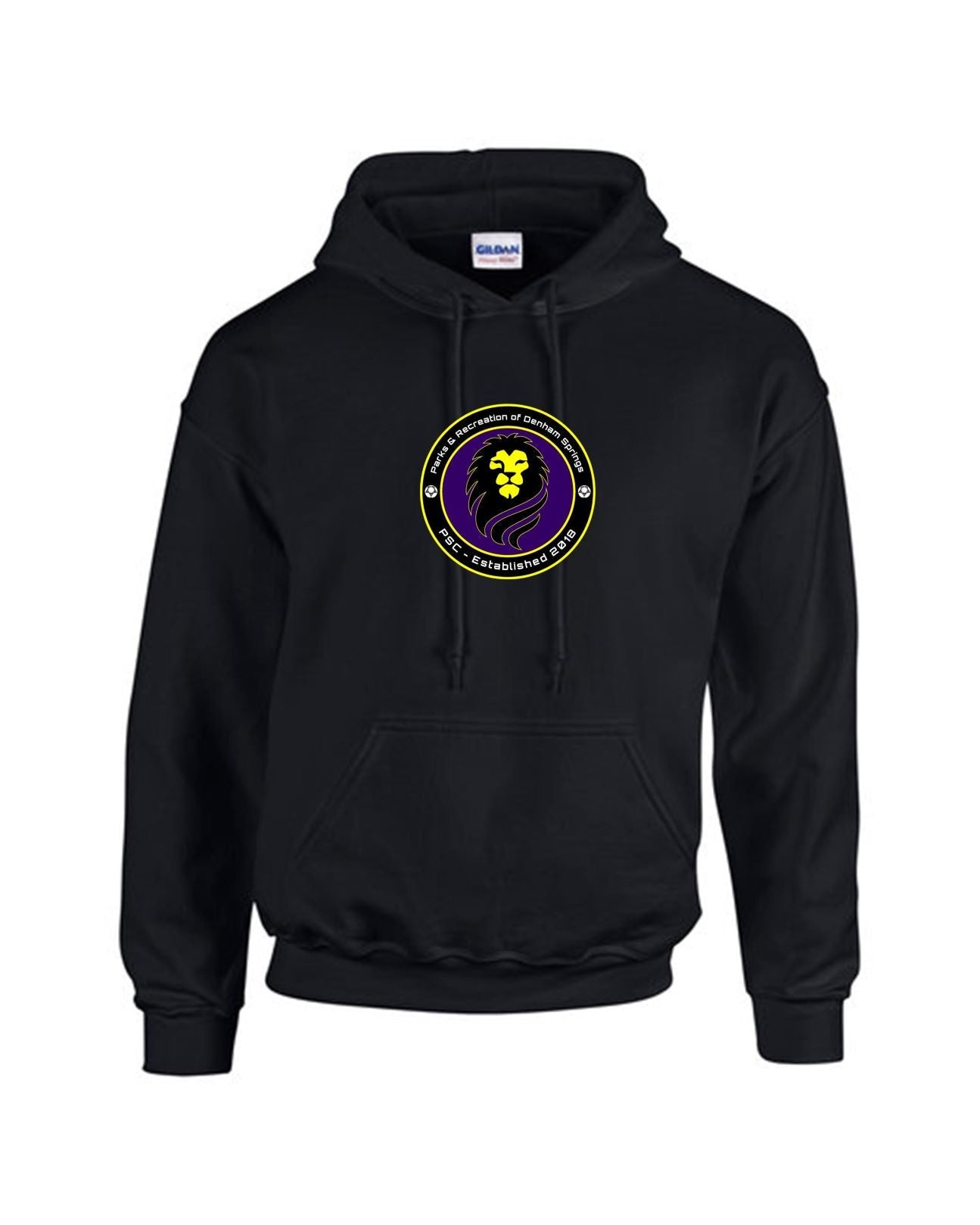 PARDS Hooded Sweatshirt PARDS 2325 Mens Small Black - Third Coast Soccer