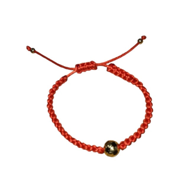 RPS Designs Adjustable Soccer Bracelet Jewelry Red - Third Coast Soccer