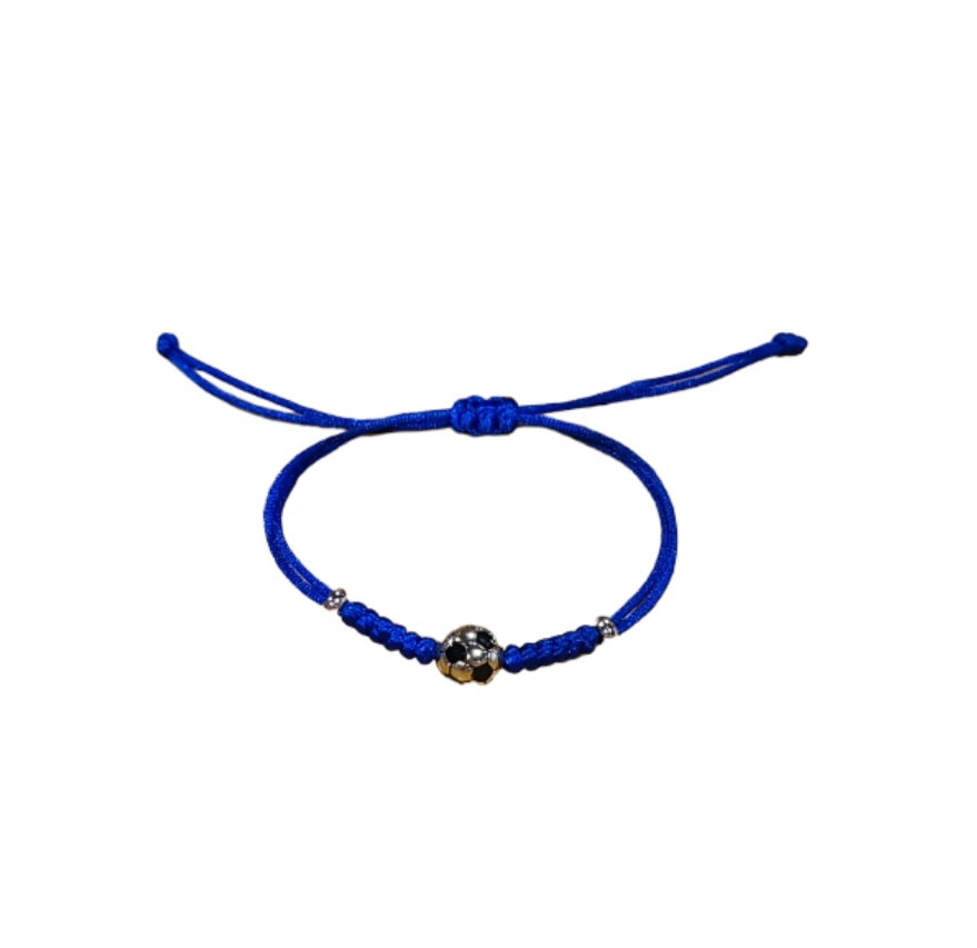 RPS Designs Adjustable Soccer Bracelet Jewelry Royal - Third Coast Soccer