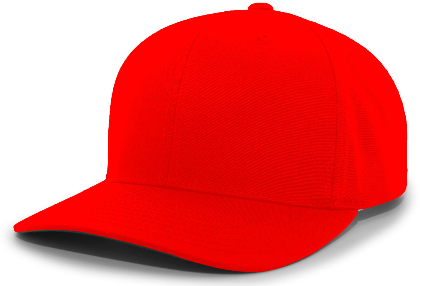 Pacific Headwear Cotton Poly Hook and Loop Adjustable Cap Hats Red - Third Coast Soccer