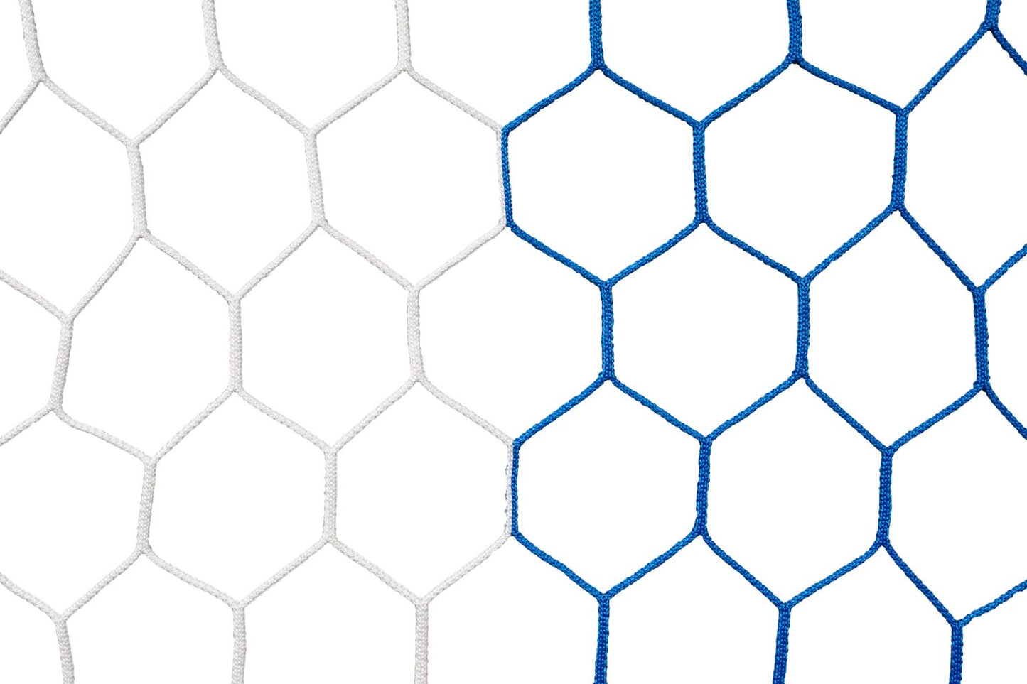 KWIKGOAL Hex Tent Net 8Hx24Wx3Dx8.5B - White/Blue Nets - Third Coast Soccer