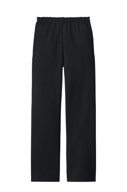 Jerzees® NuBlend® Open Bottom Pant with Pockets Pants Black Youth Large - Third Coast Soccer