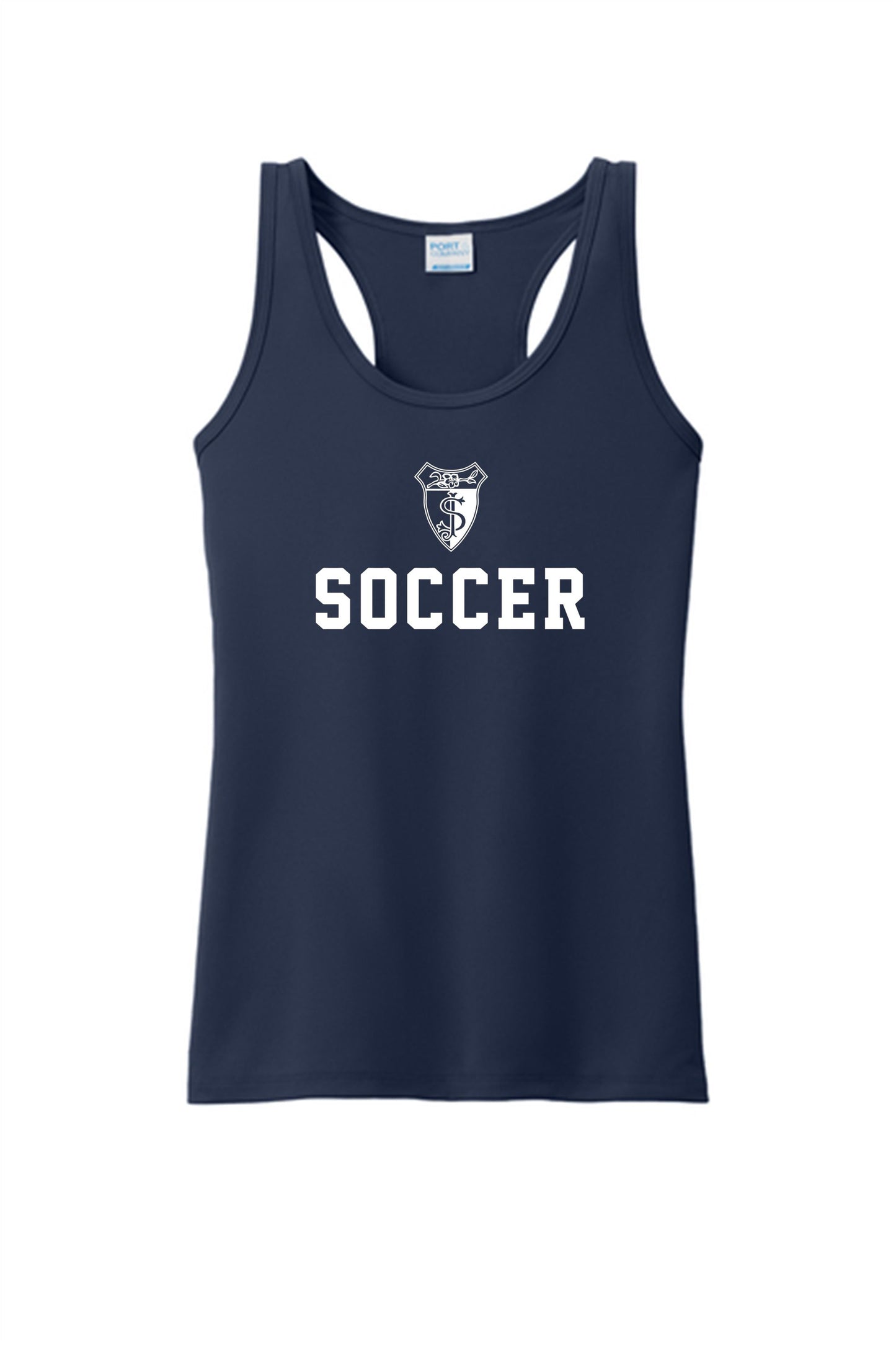 SJA Soccer Training Tank St. Joesphs Academy Navy Womens XSmall - Third Coast Soccer