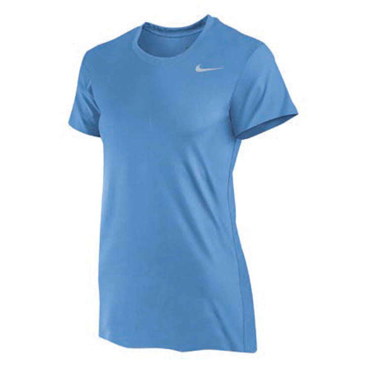 Nike Women's Legend SS Tee Training Wear Valor Blue Womens XSmall - Third Coast Soccer