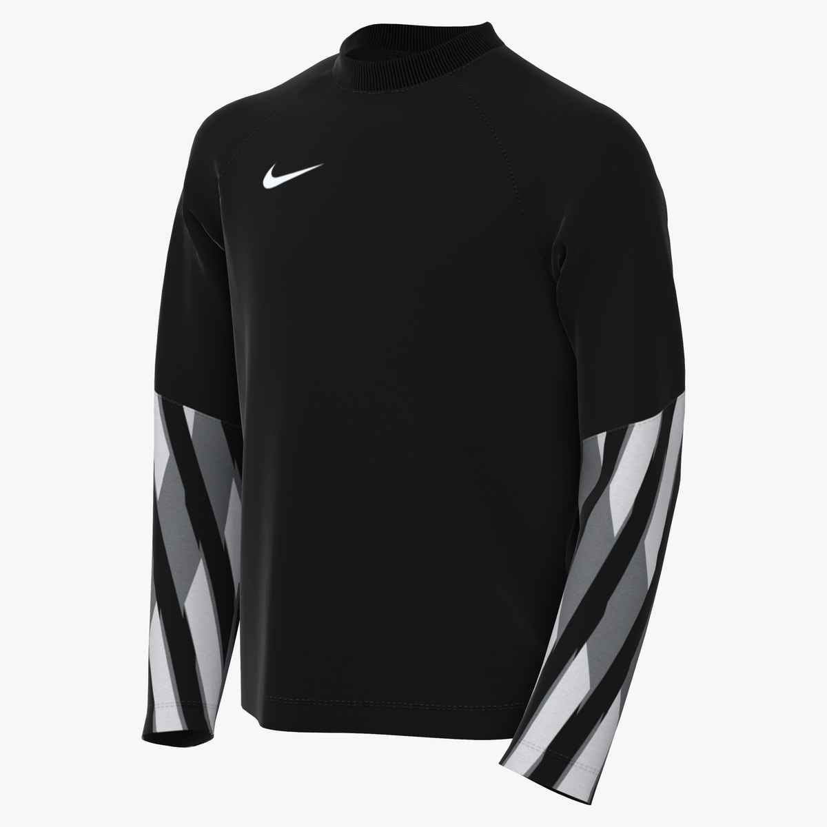 Nike Youth Dri-Fit Park V Goalkeeper LS Jersey Goalkeeper Black/White Youth Small - Third Coast Soccer