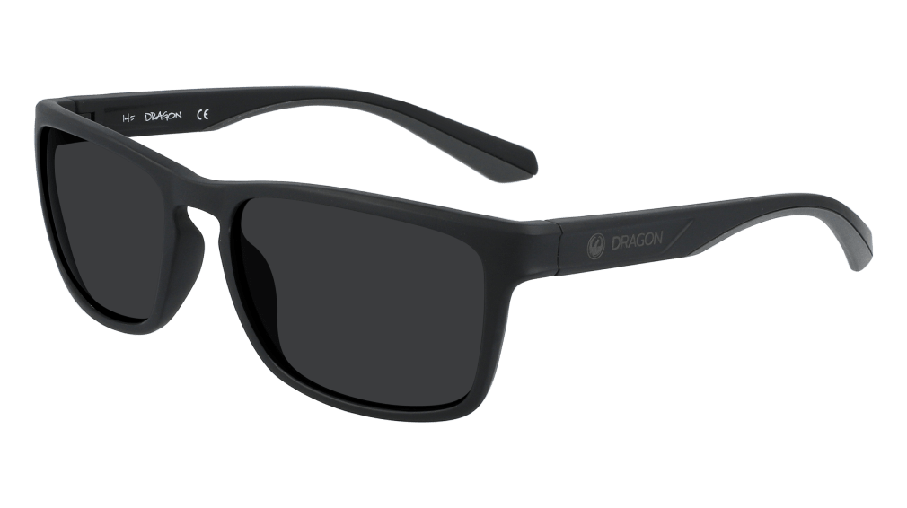 Dragon Blaise LL Sunglasses - Matte Black Sunglasses - Third Coast Soccer