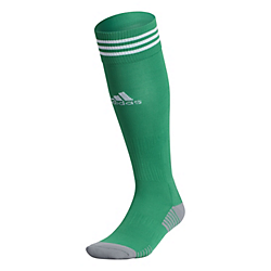 adidas Copa Zone Cushion IV Sock - Team Green/White Socks - Third Coast Soccer