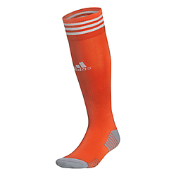 adidas Copa Zone Cushion IV Sock - Orange/White Socks - Third Coast Soccer