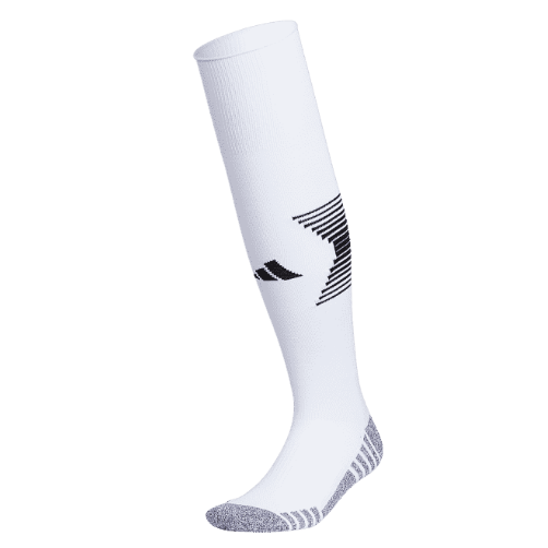 adidas Team Speed 4 Socks - White/Black Socks - Third Coast Soccer