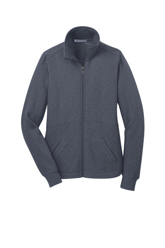 Port Authority® Women's Slub Fleece Full-Zip Jacket Jacket - Third Coast Soccer