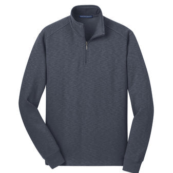 Port Authority® Slub Fleece 1/4-Zip Pullover Jacket Jacket - Third Coast Soccer