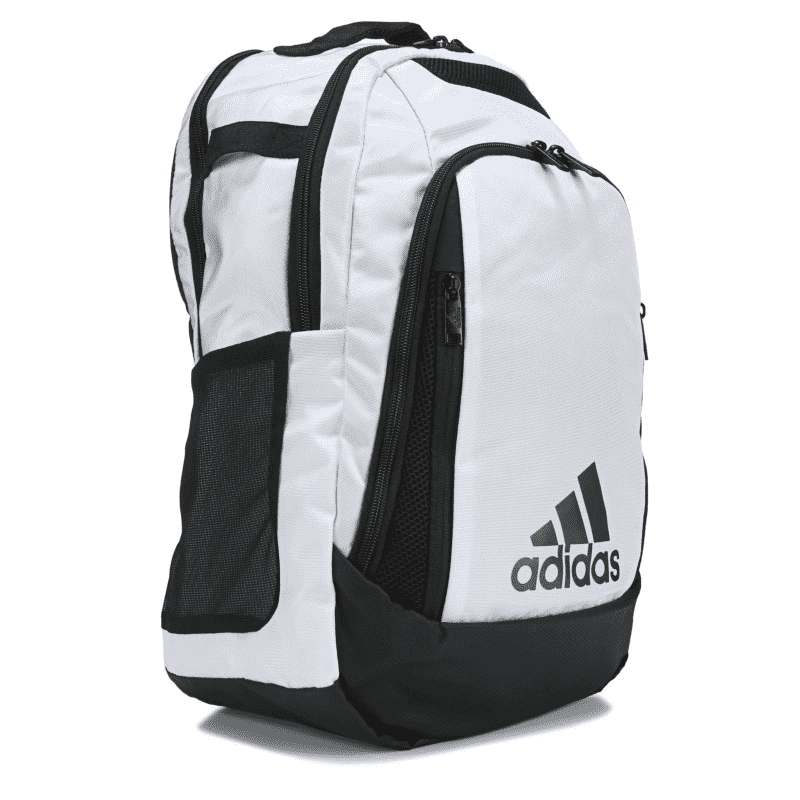 adidas 5-Star Team Backpack - White Bags White/Black - Third Coast Soccer
