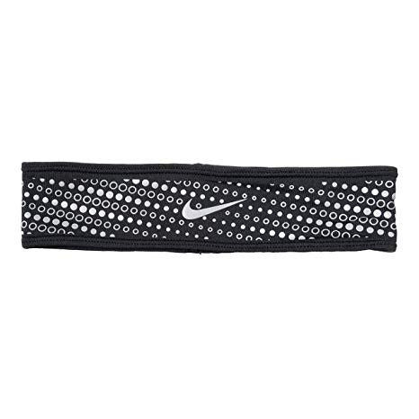Nike Flash Headband Player Accessories Black/Silver - Third Coast Soccer