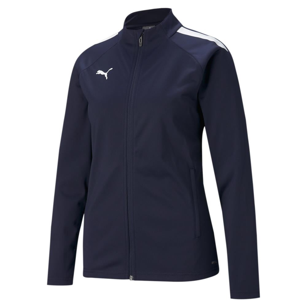 Puma Women's Team Liga 25 Training Jacket - Peacoat/White Jackets - Third Coast Soccer