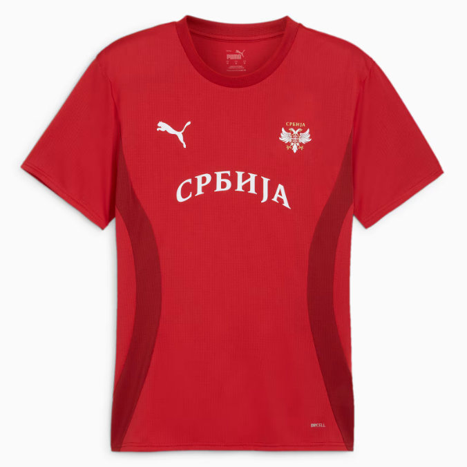 Puma Serbia Pre-Match Jersey 2024 International Replica - Third Coast Soccer