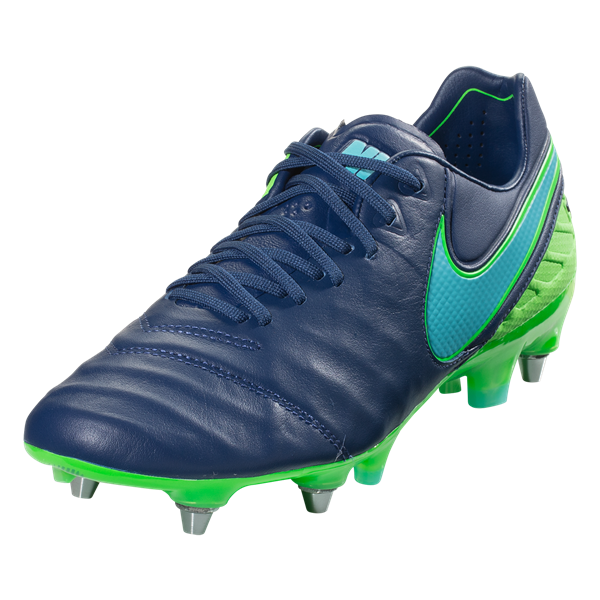 Nike Tiempo Legend Vi Sg-Pro - Coastal Blue/Polarized Blue/Rage Green Mens Soft Ground Coastal Blue/Rage Green Mens 6 - Third Coast Soccer