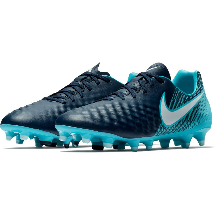 Nike Magista Onda II FG - Obsidian/White/Gamma Blue/Glacier Blue Mens Firm Ground Obsidian/White/Gamma Blue Mens 6.5 - Third Coast Soccer