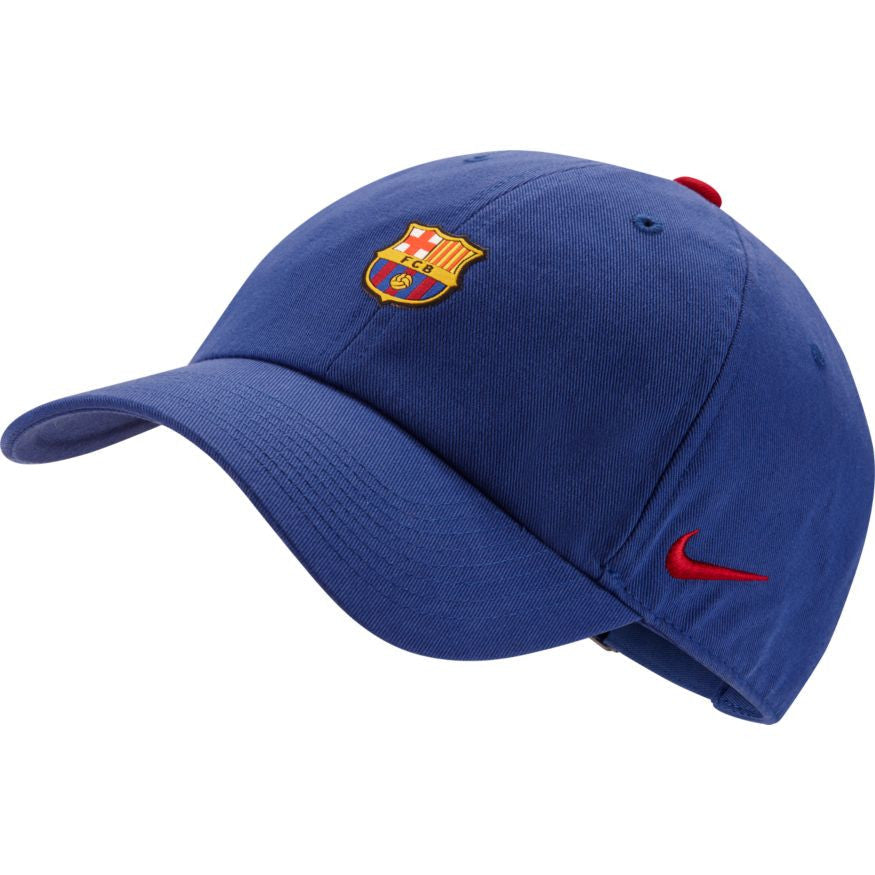 Nike Fc Barcelona Heritage86 Cap Hats Deep Royal Blue/Noble Red - Third Coast Soccer