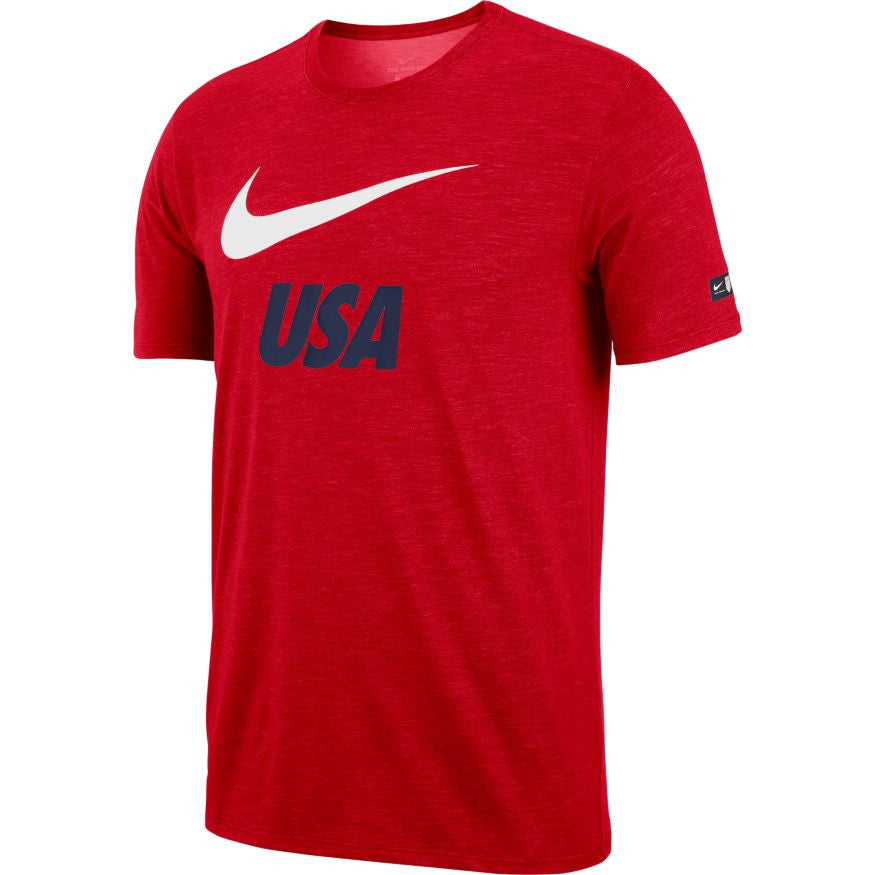 Nike USA Tee - University Red T-Shirts University Red Mens Small - Third Coast Soccer