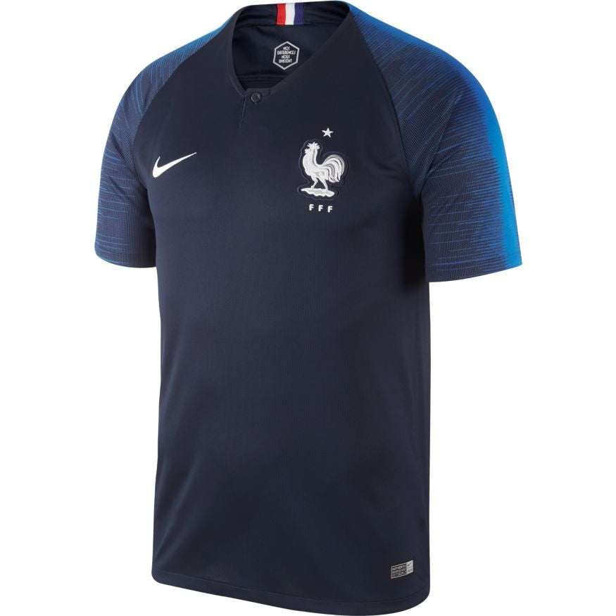Nike France 2018 Home Jersey International Replica Obsidian/White Mens Small - Third Coast Soccer