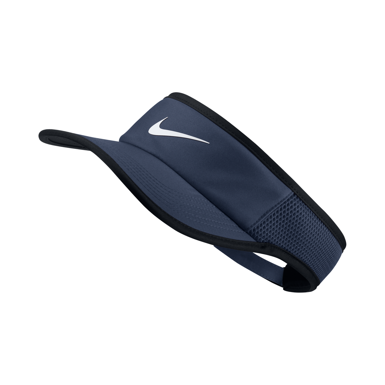 Nike Aerobill Featherlight Visor Hats Midnight Navy/Black/White - Third Coast Soccer