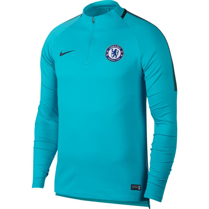Nike Chelsea FC Squad Drill Top - Omega Blue/Anthracite Jackets Omega Blue/Anthracite Mens Small - Third Coast Soccer
