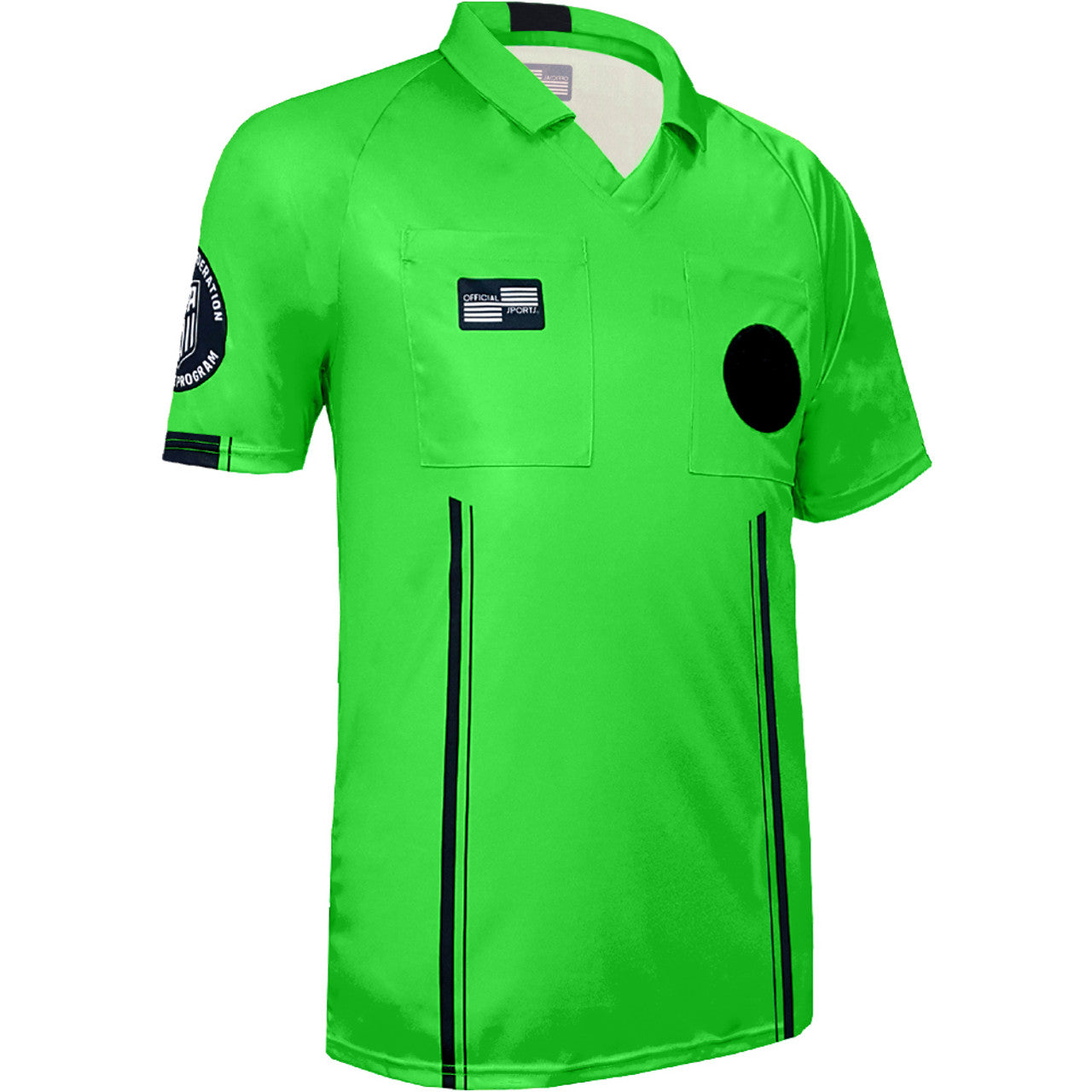 Official Sports USSF Economy Jersey - Green Referee Green Mens XSmall - Third Coast Soccer